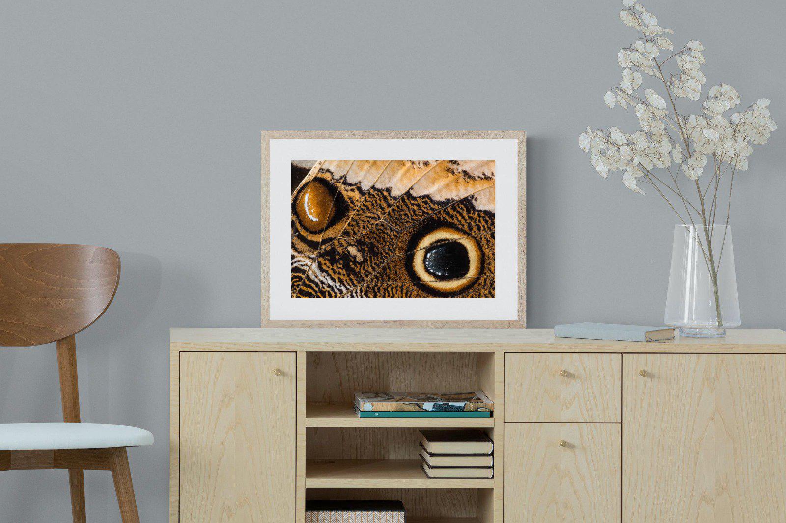 Butterly Wings-Wall_Art-60 x 45cm-Framed Print-Wood-Pixalot