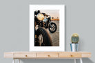 Cafe Racers-Wall_Art-75 x 100cm-Framed Print-White-Pixalot
