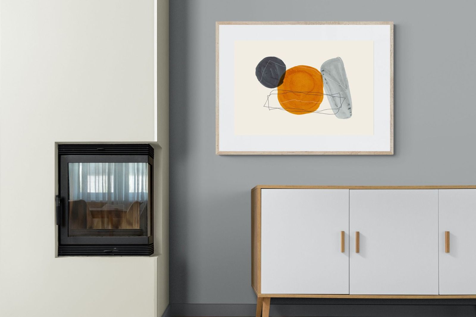 Callahan One-Wall_Art-100 x 75cm-Framed Print-Wood-Pixalot