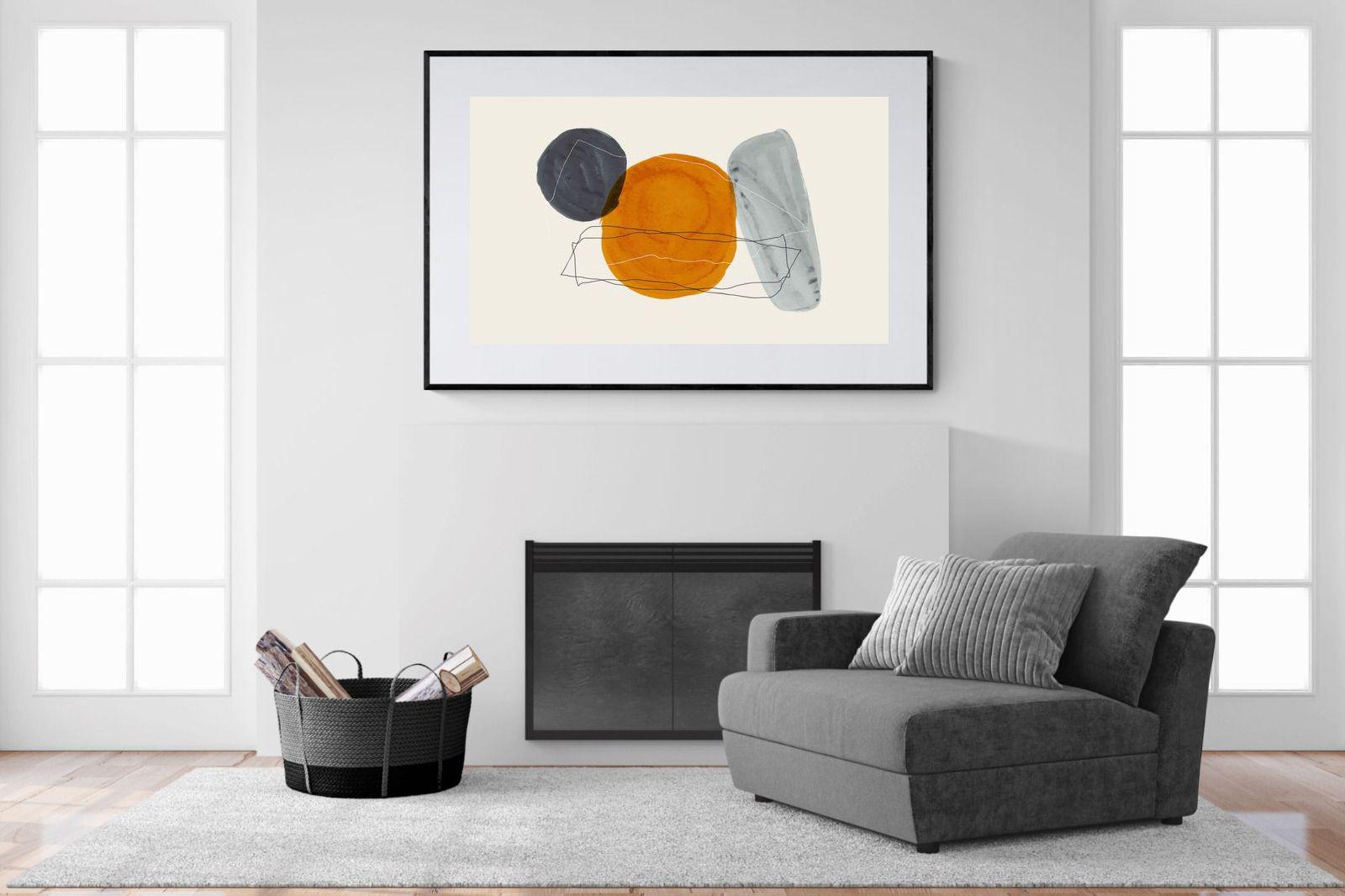 Callahan One-Wall_Art-150 x 100cm-Framed Print-Black-Pixalot