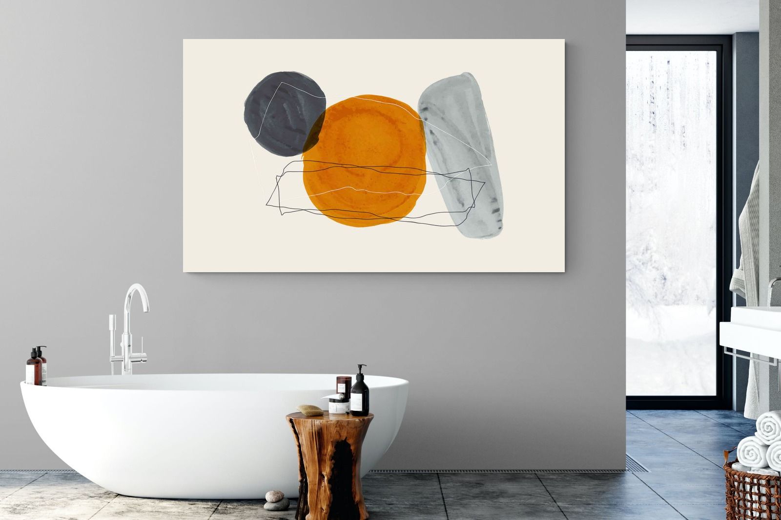 Callahan One-Wall_Art-180 x 110cm-Mounted Canvas-No Frame-Pixalot