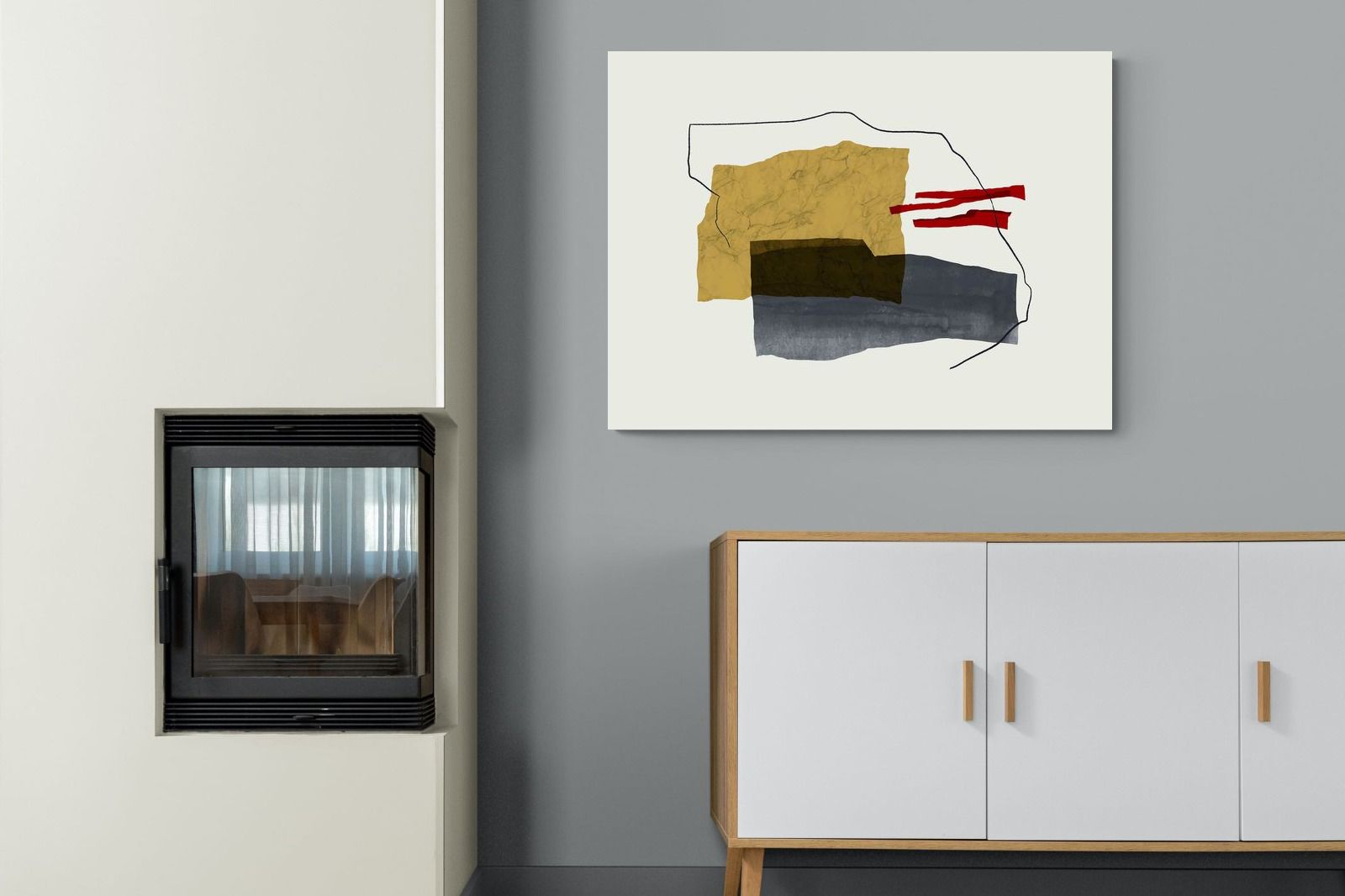 Callahan Three-Wall_Art-100 x 75cm-Mounted Canvas-No Frame-Pixalot