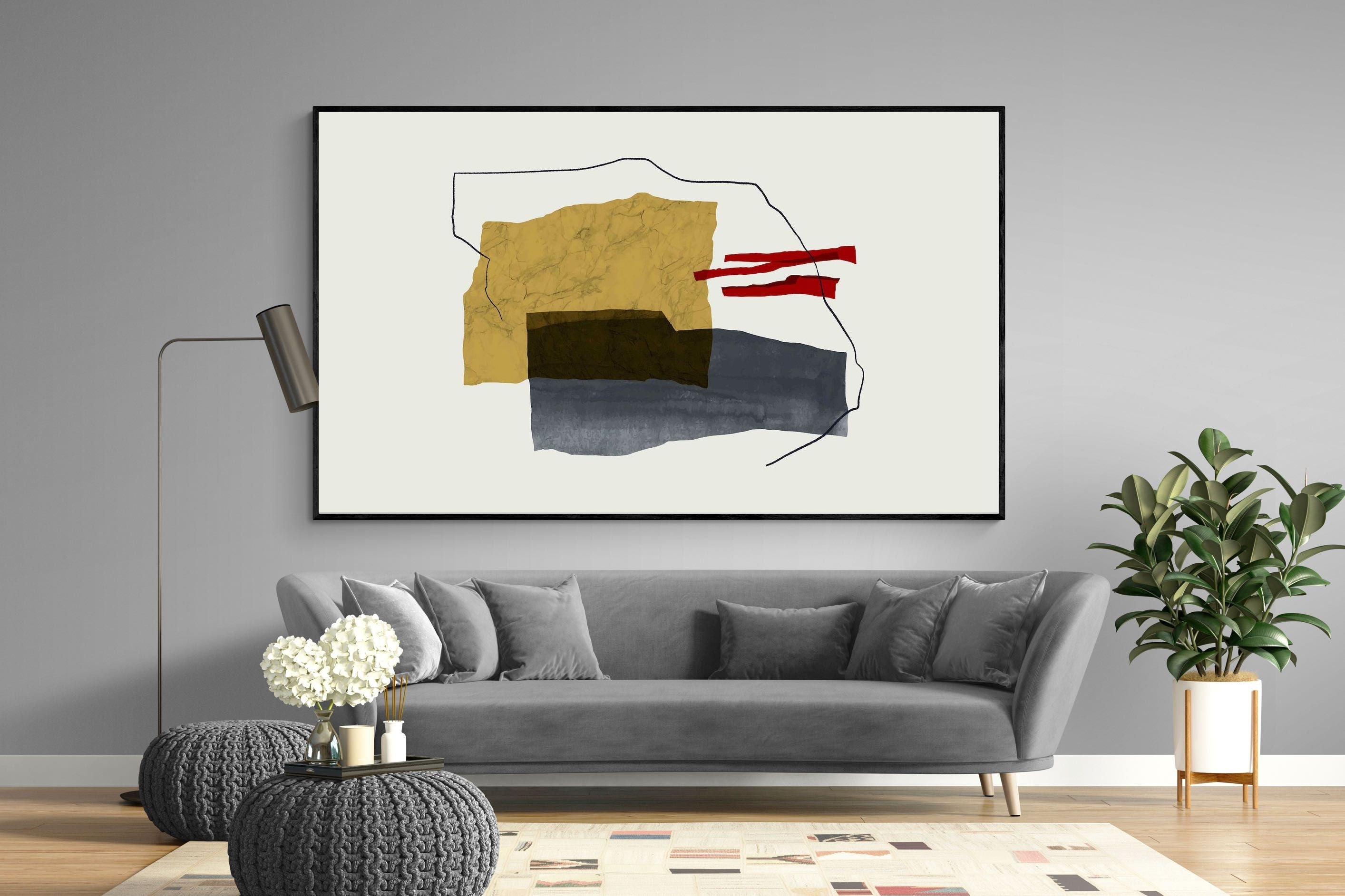 Callahan Three-Wall_Art-220 x 130cm-Mounted Canvas-Black-Pixalot