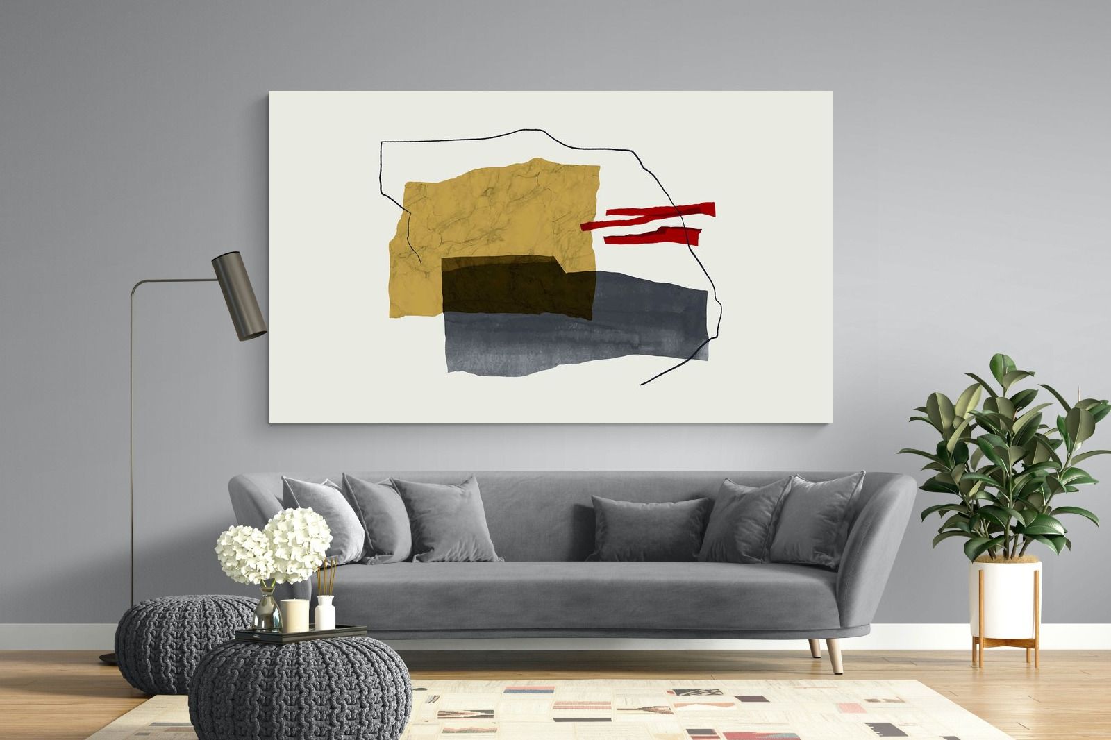 Callahan Three-Wall_Art-220 x 130cm-Mounted Canvas-No Frame-Pixalot
