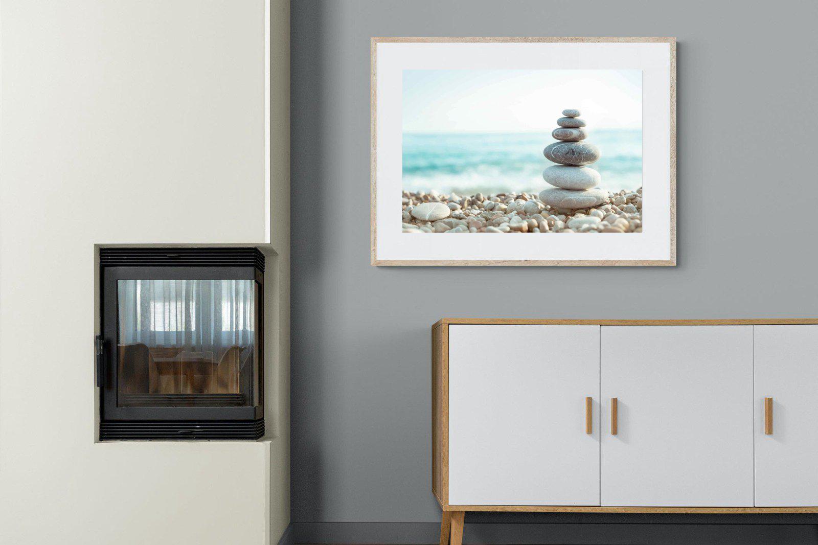 Calm-Wall_Art-100 x 75cm-Framed Print-Wood-Pixalot
