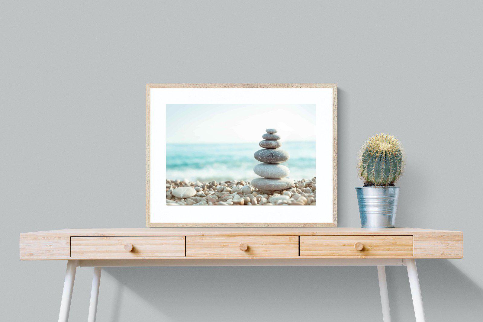 Calm-Wall_Art-80 x 60cm-Framed Print-Wood-Pixalot