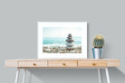 Calm-Wall_Art-80 x 60cm-Framed Print-White-Pixalot