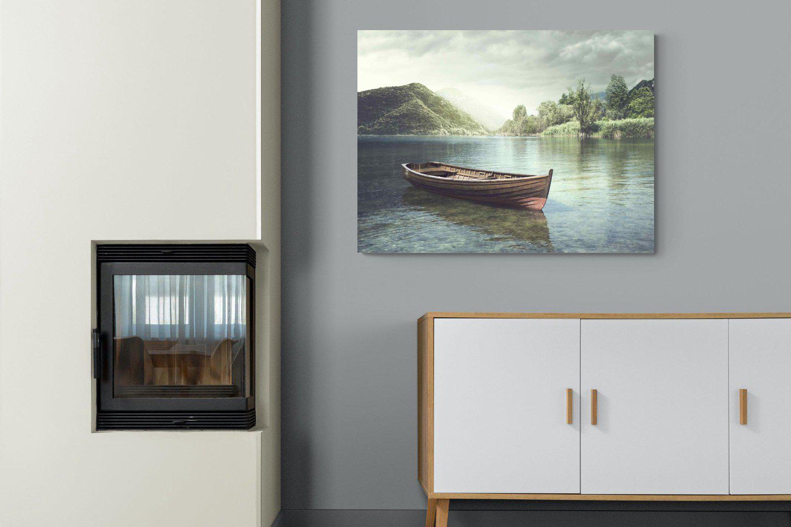 Calm Waters-Wall_Art-100 x 75cm-Mounted Canvas-No Frame-Pixalot