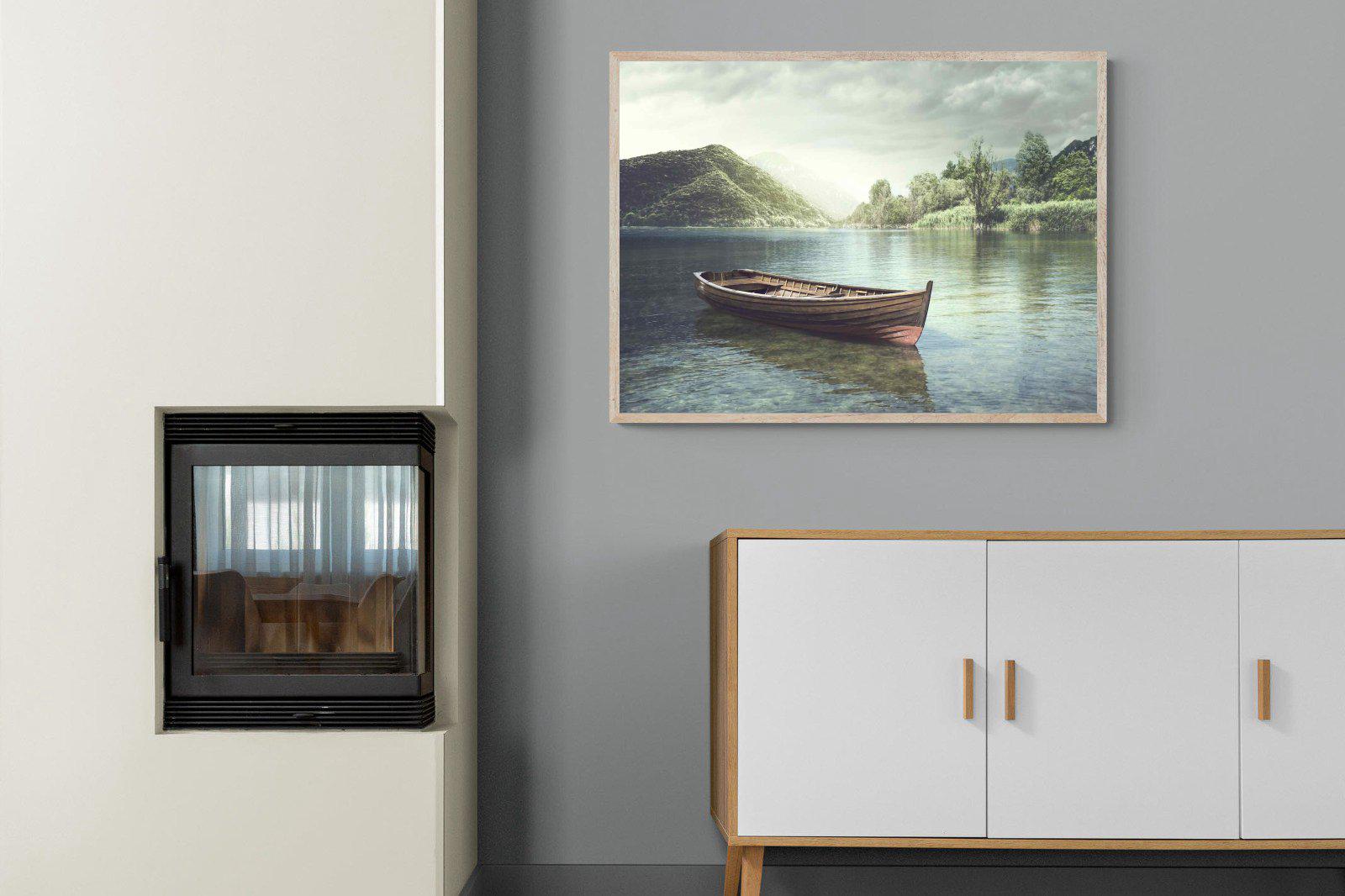 Calm Waters-Wall_Art-100 x 75cm-Mounted Canvas-Wood-Pixalot