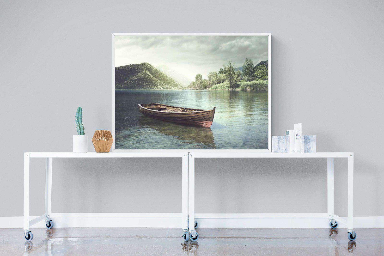 Calm Waters-Wall_Art-120 x 90cm-Mounted Canvas-White-Pixalot