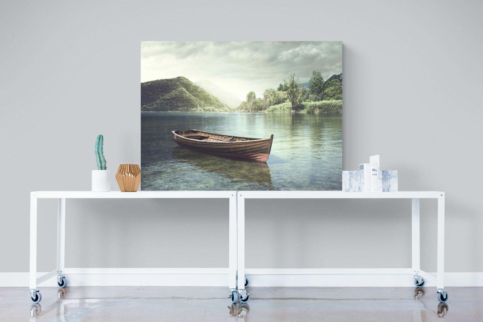 Calm Waters-Wall_Art-120 x 90cm-Mounted Canvas-No Frame-Pixalot