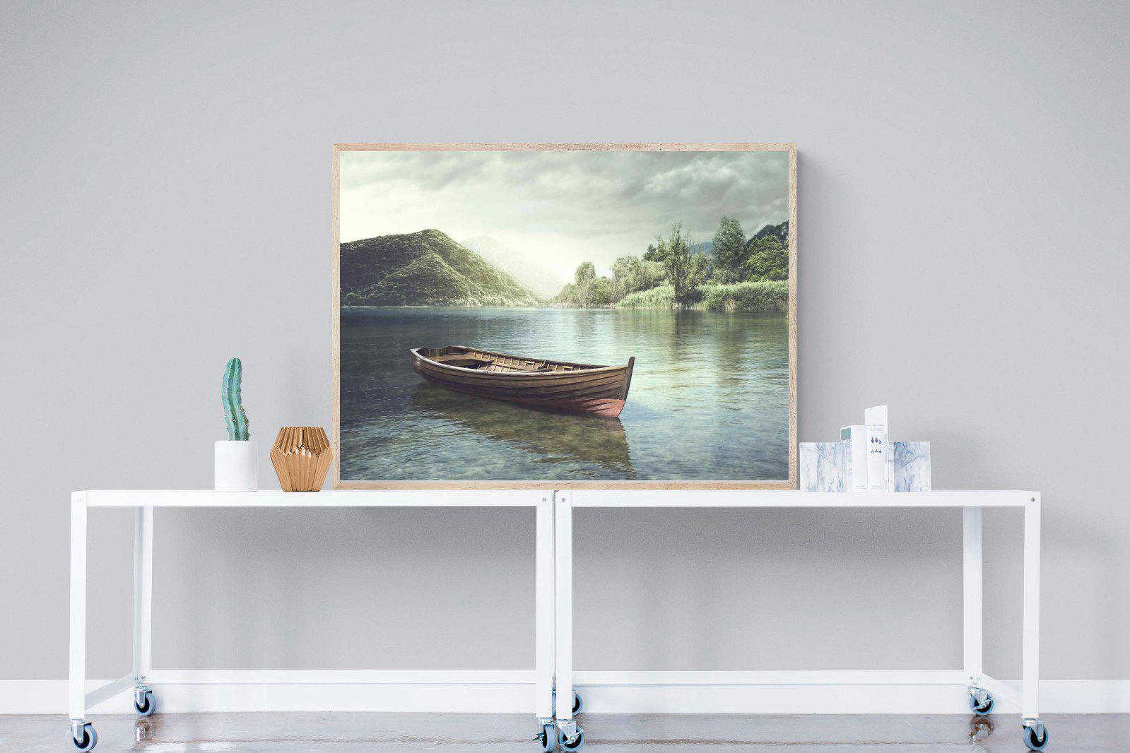Calm Waters-Wall_Art-120 x 90cm-Mounted Canvas-Wood-Pixalot