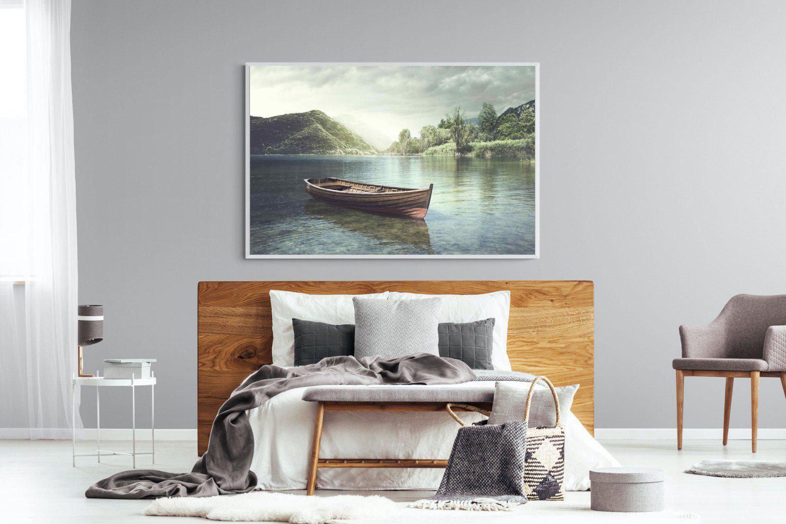 Calm Waters-Wall_Art-150 x 100cm-Mounted Canvas-White-Pixalot