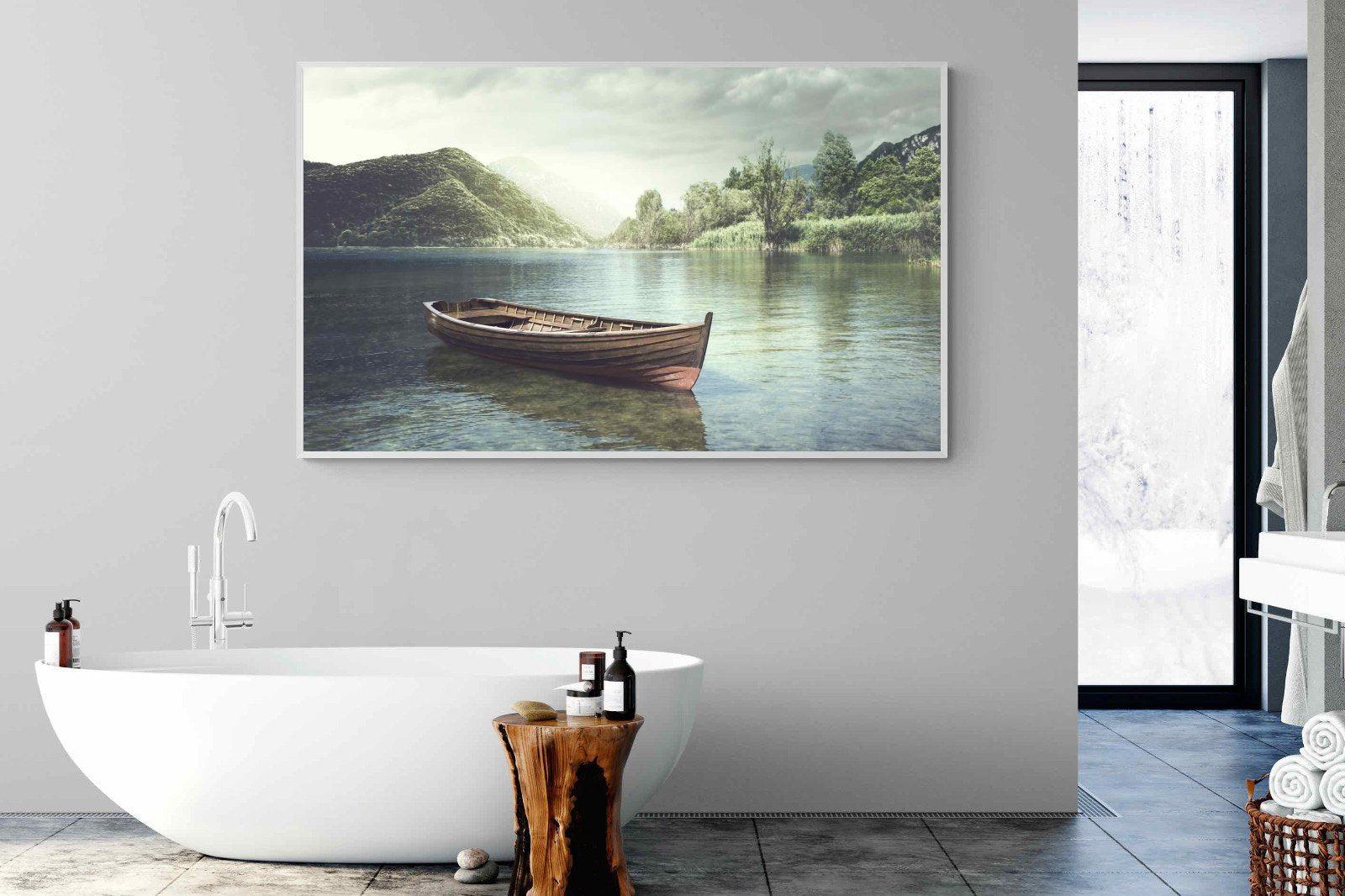 Calm Waters-Wall_Art-180 x 110cm-Mounted Canvas-White-Pixalot