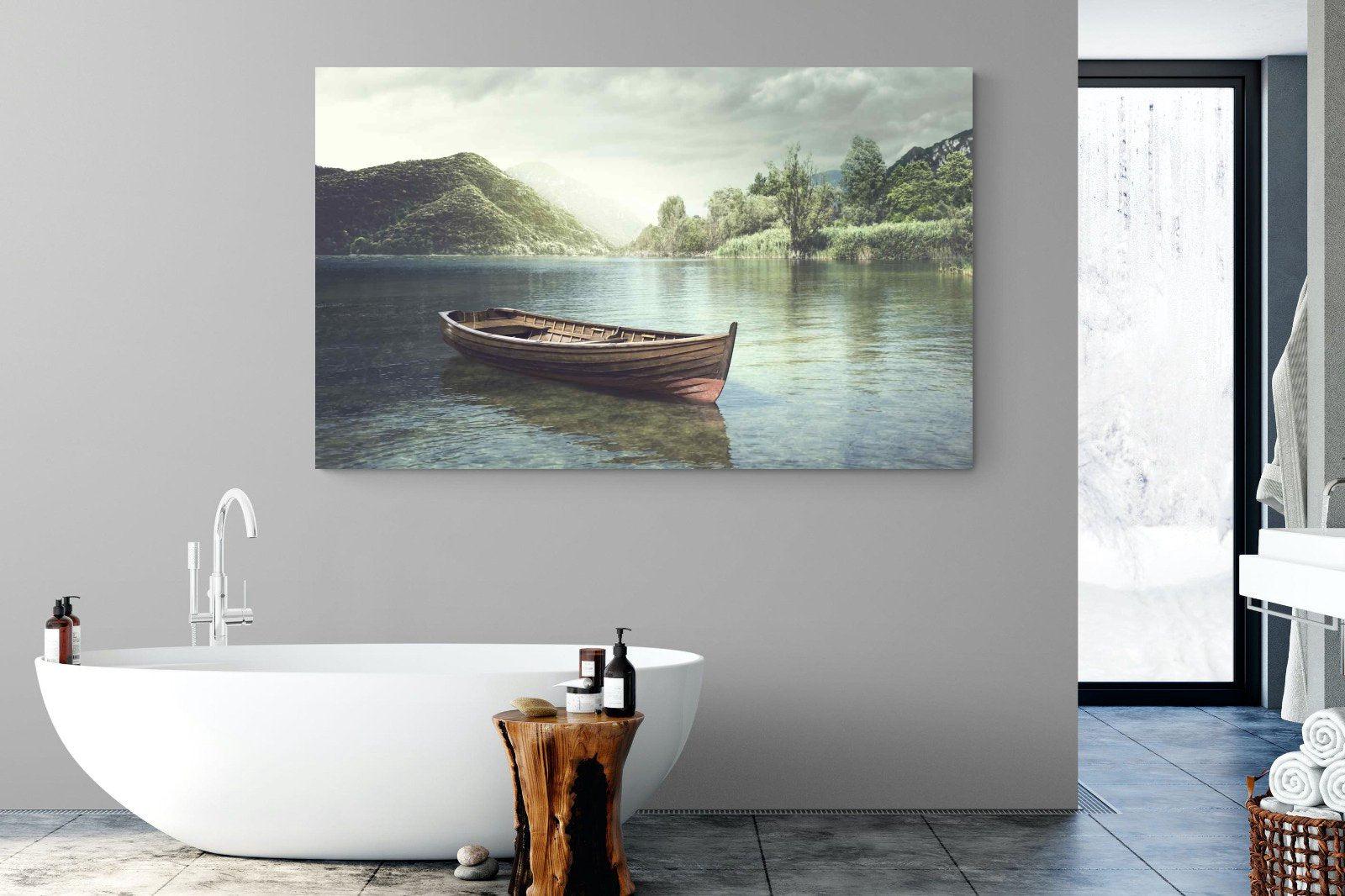 Calm Waters-Wall_Art-180 x 110cm-Mounted Canvas-No Frame-Pixalot
