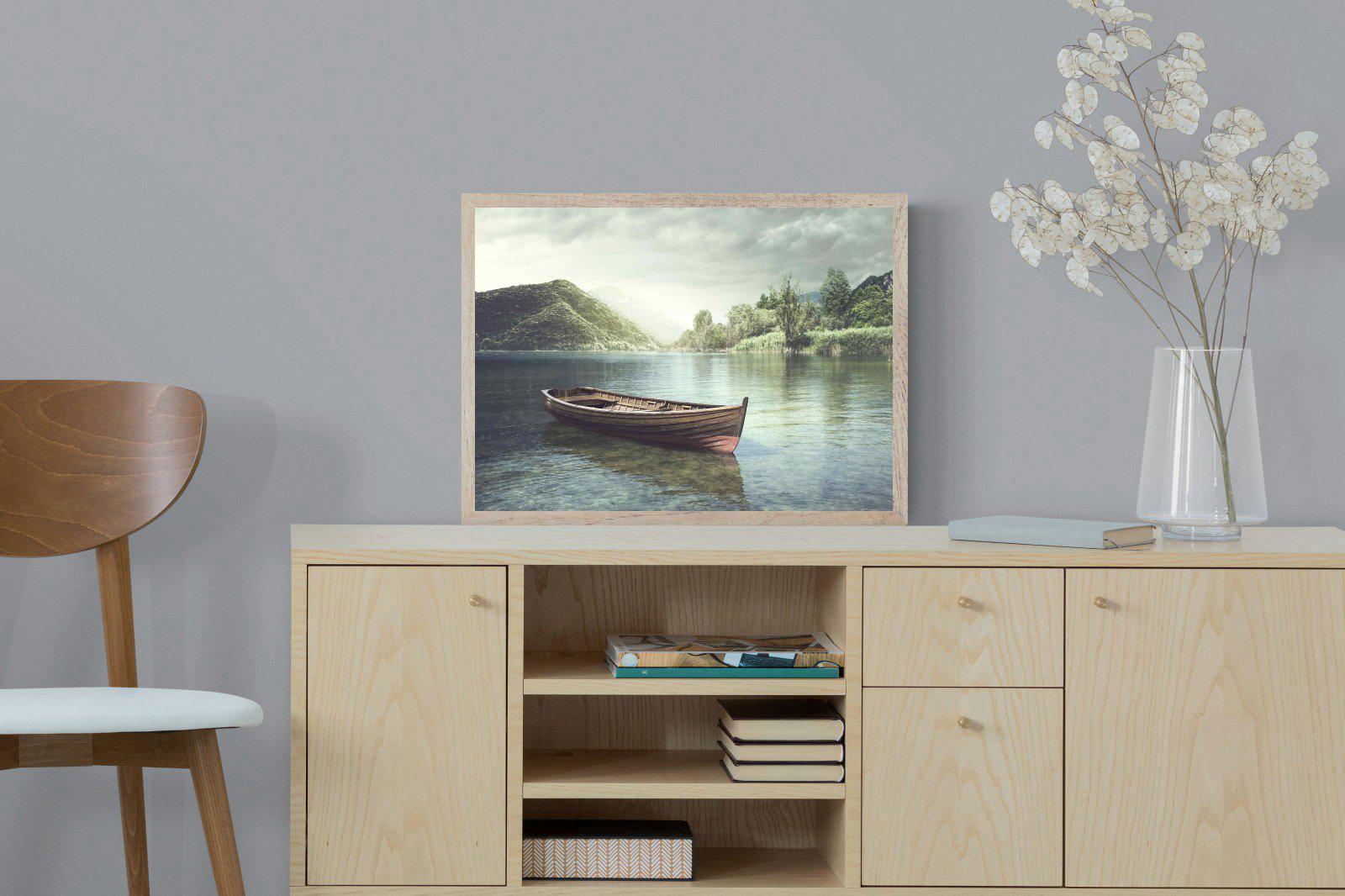 Calm Waters-Wall_Art-60 x 45cm-Mounted Canvas-Wood-Pixalot