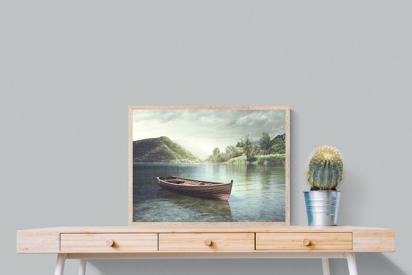 Calm Waters-Wall_Art-80 x 60cm-Mounted Canvas-Wood-Pixalot