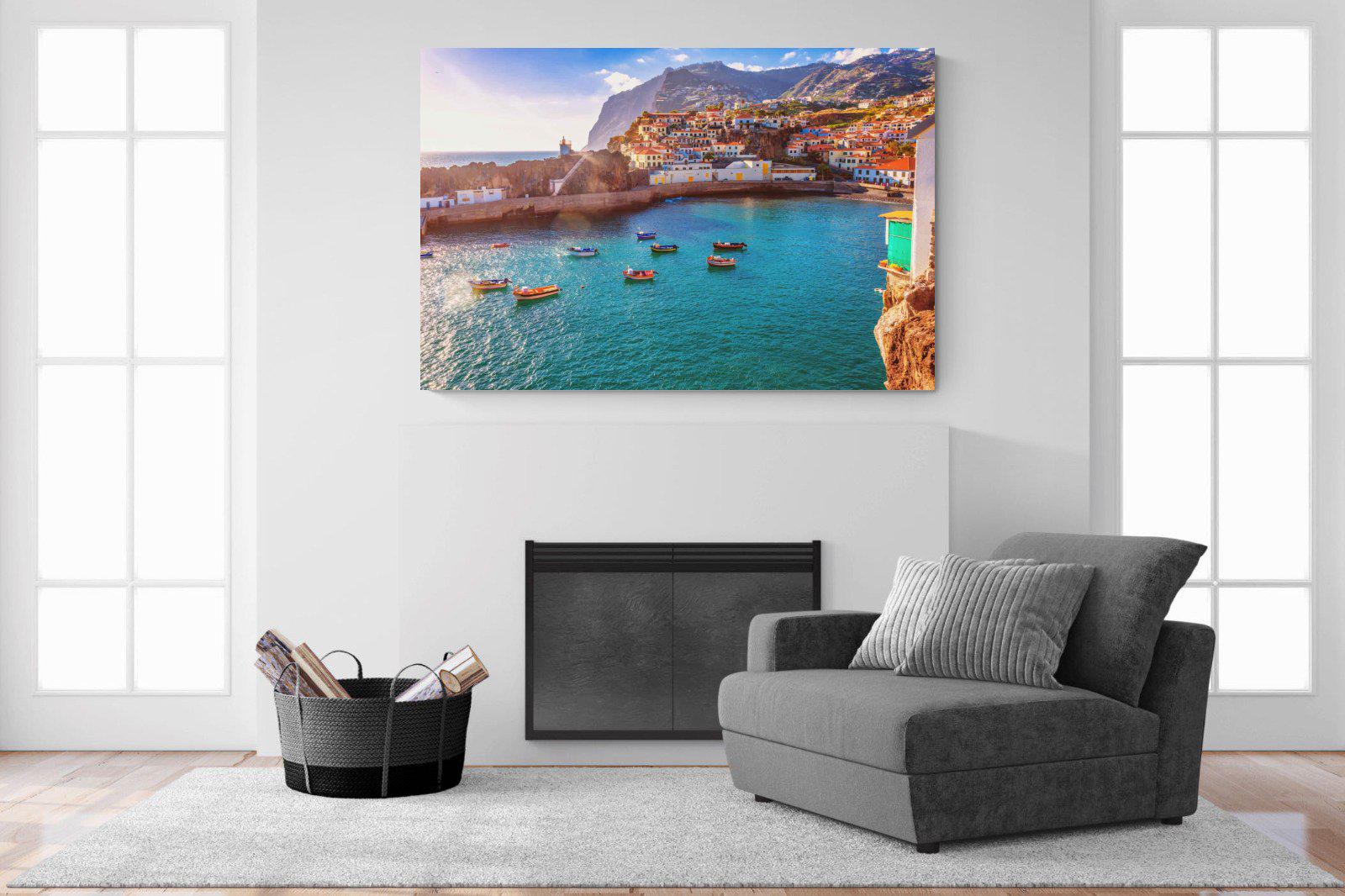 Camara de Lobos-Wall_Art-150 x 100cm-Mounted Canvas-No Frame-Pixalot