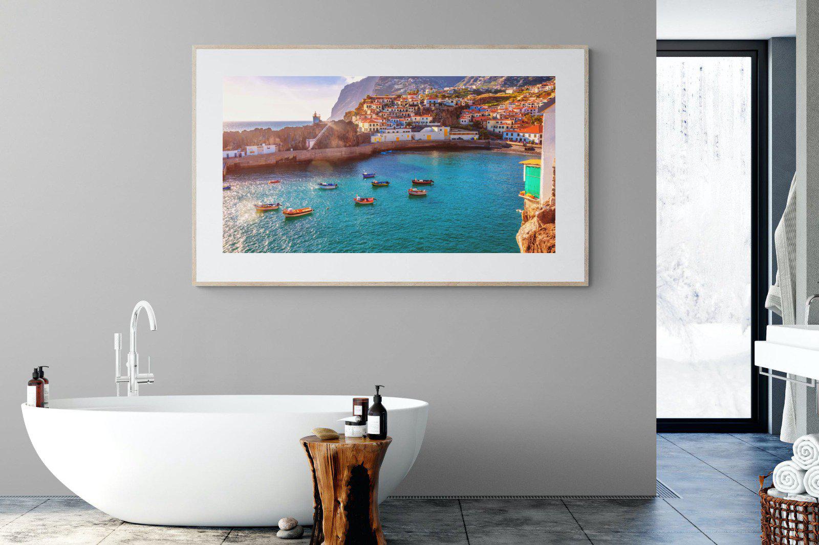 Camara de Lobos-Wall_Art-180 x 110cm-Framed Print-Wood-Pixalot
