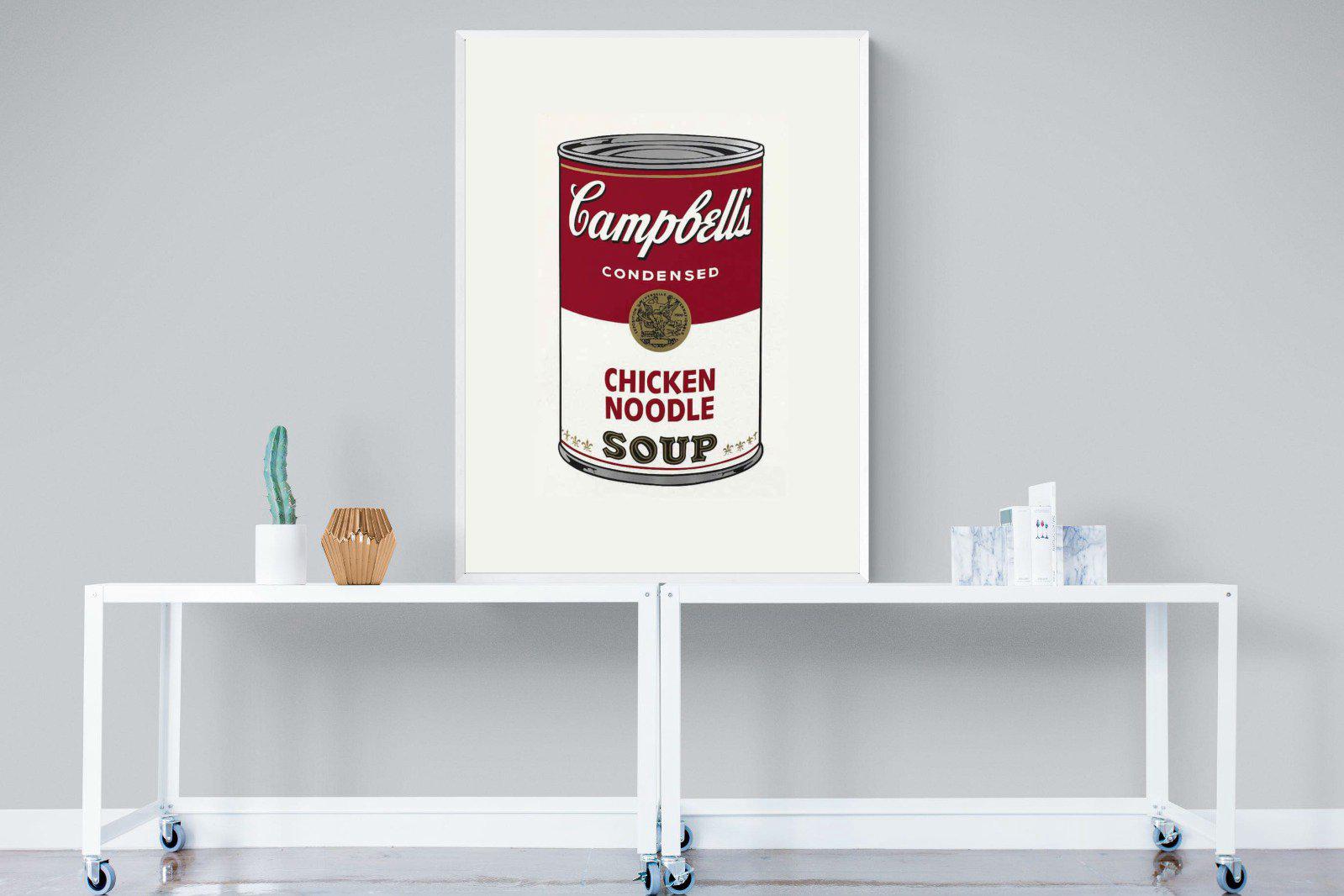 Campbell's Soup-Wall_Art-90 x 120cm-Mounted Canvas-White-Pixalot