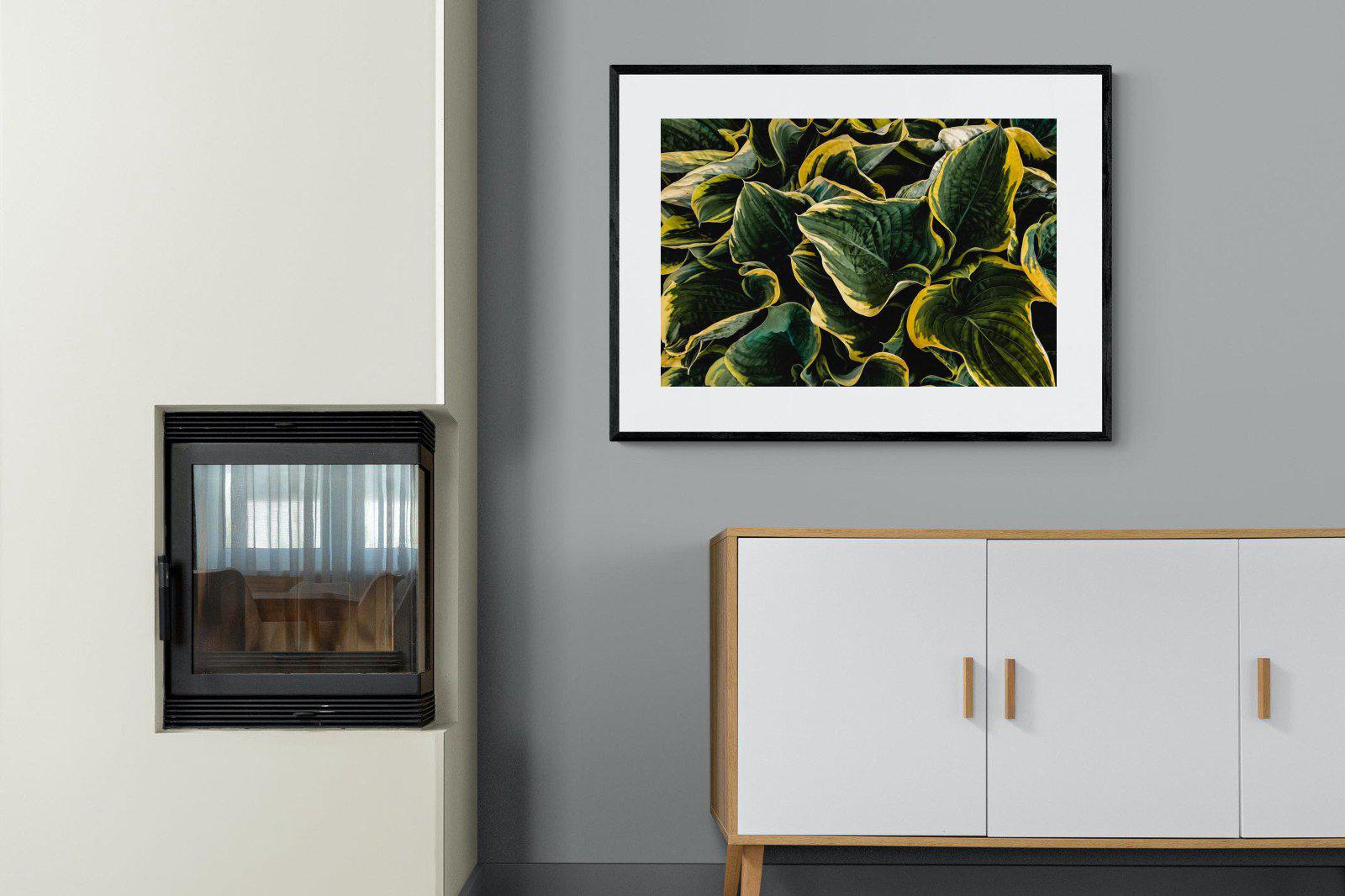 Canadale Gold-Wall_Art-100 x 75cm-Framed Print-Black-Pixalot