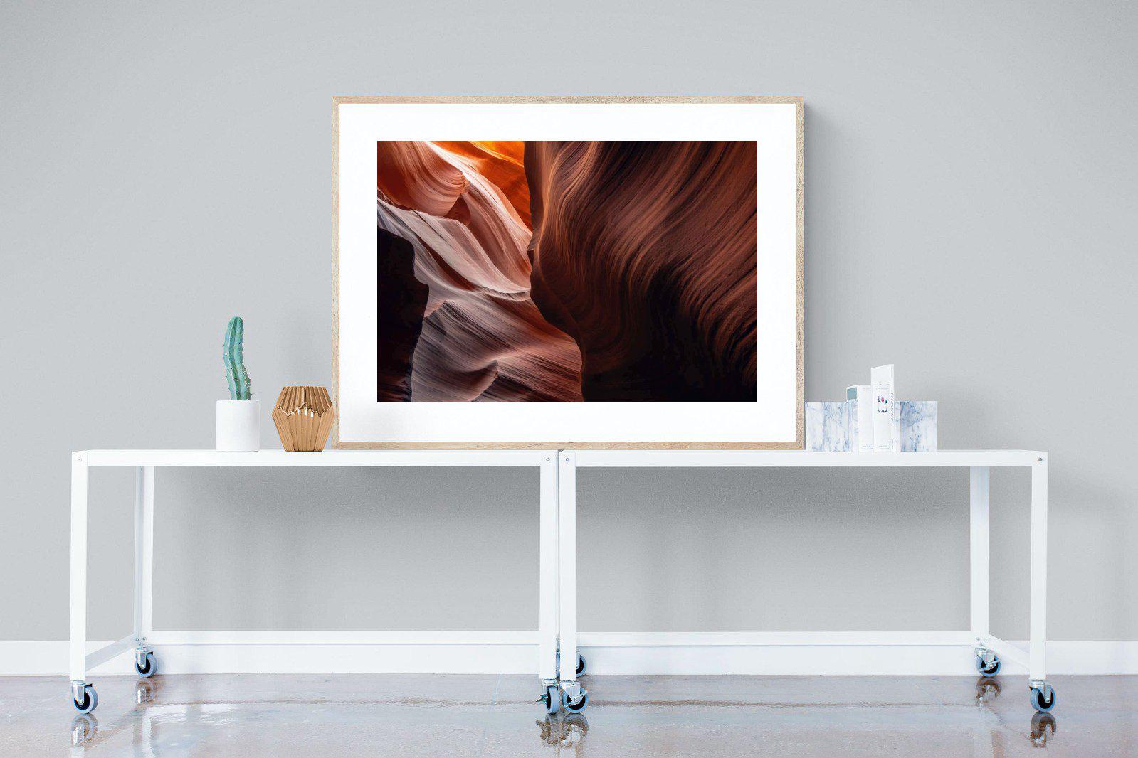 Canyon-Wall_Art-120 x 90cm-Framed Print-Wood-Pixalot