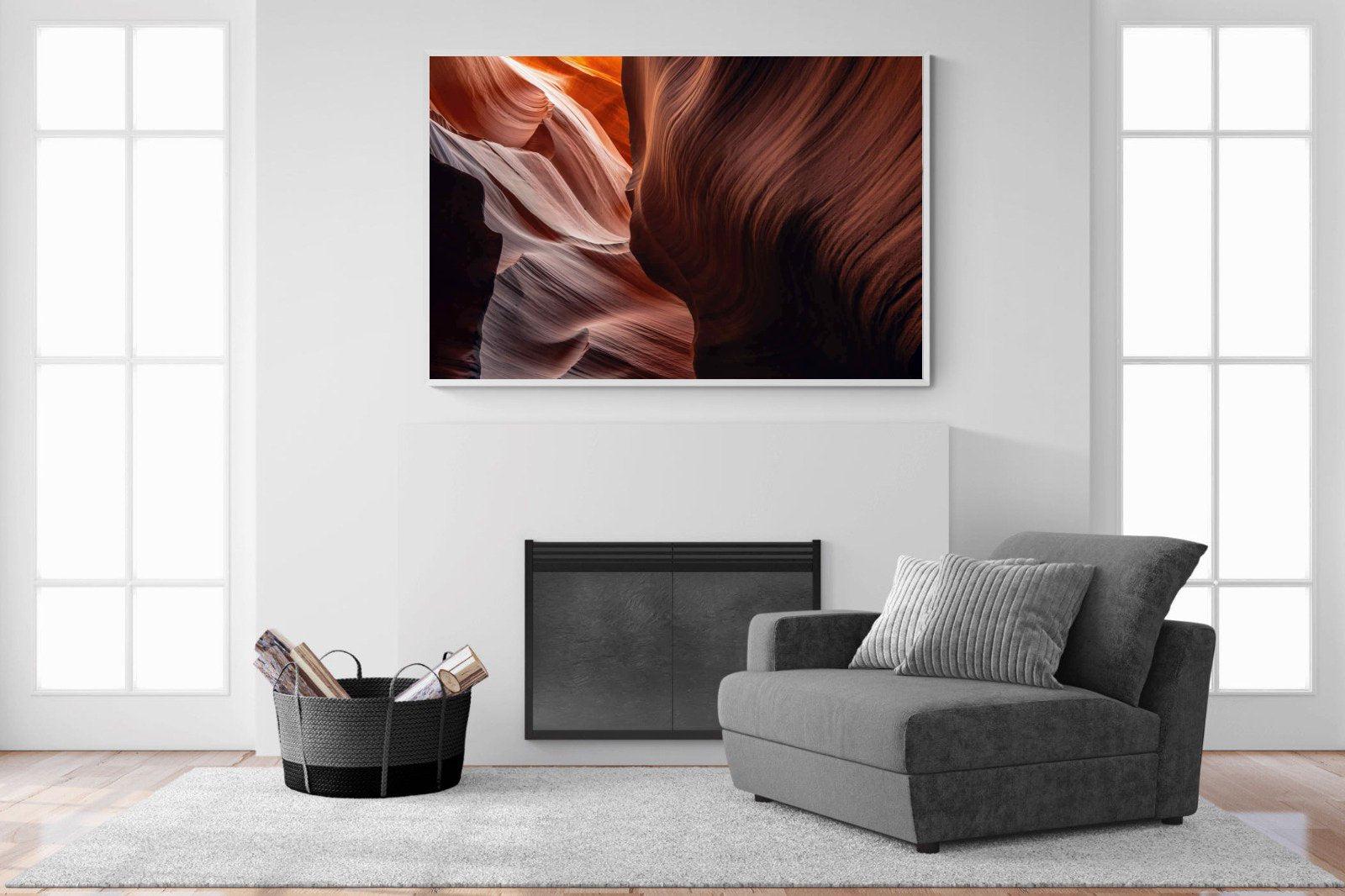 Canyon-Wall_Art-150 x 100cm-Mounted Canvas-White-Pixalot