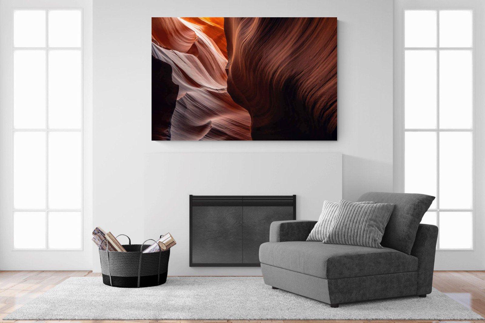Canyon-Wall_Art-150 x 100cm-Mounted Canvas-No Frame-Pixalot