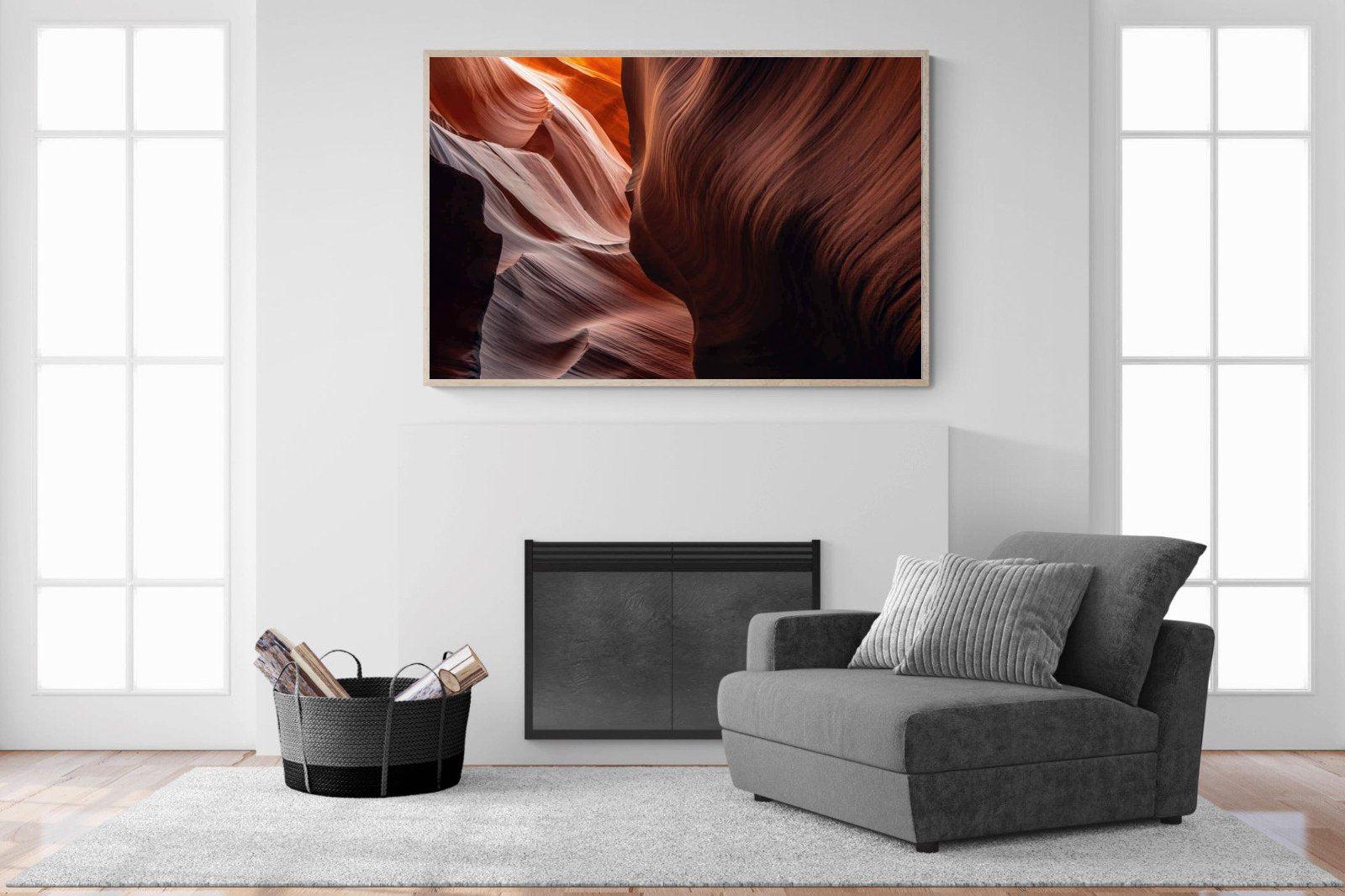 Canyon-Wall_Art-150 x 100cm-Mounted Canvas-Wood-Pixalot
