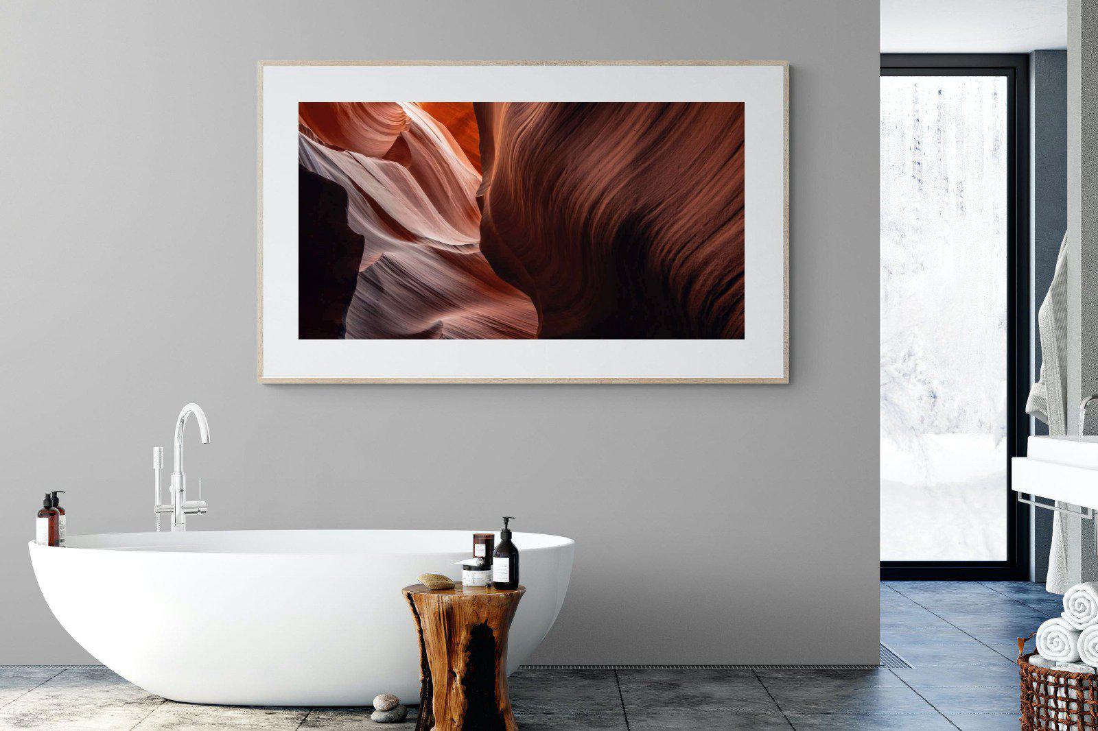 Canyon-Wall_Art-180 x 110cm-Framed Print-Wood-Pixalot
