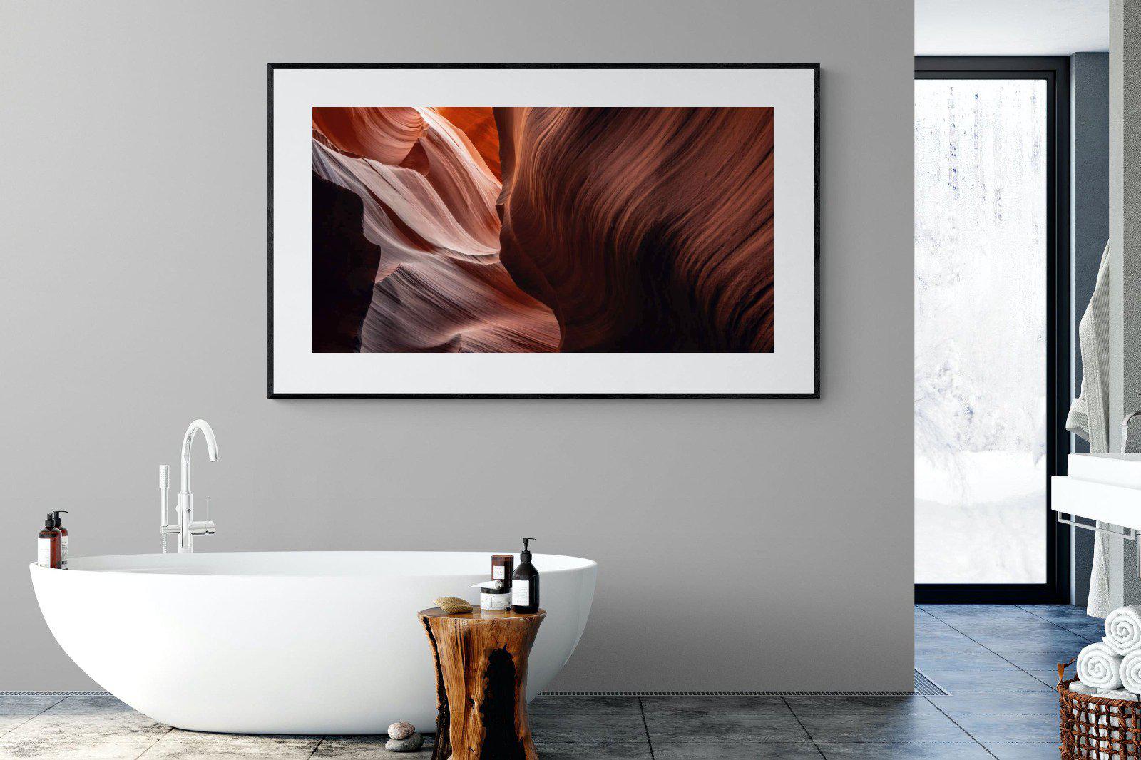 Canyon-Wall_Art-180 x 110cm-Framed Print-Black-Pixalot