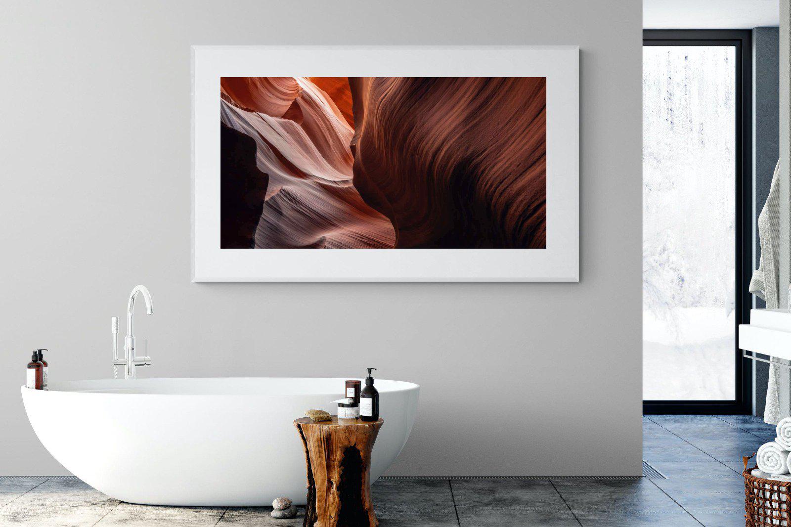 Canyon-Wall_Art-180 x 110cm-Framed Print-White-Pixalot