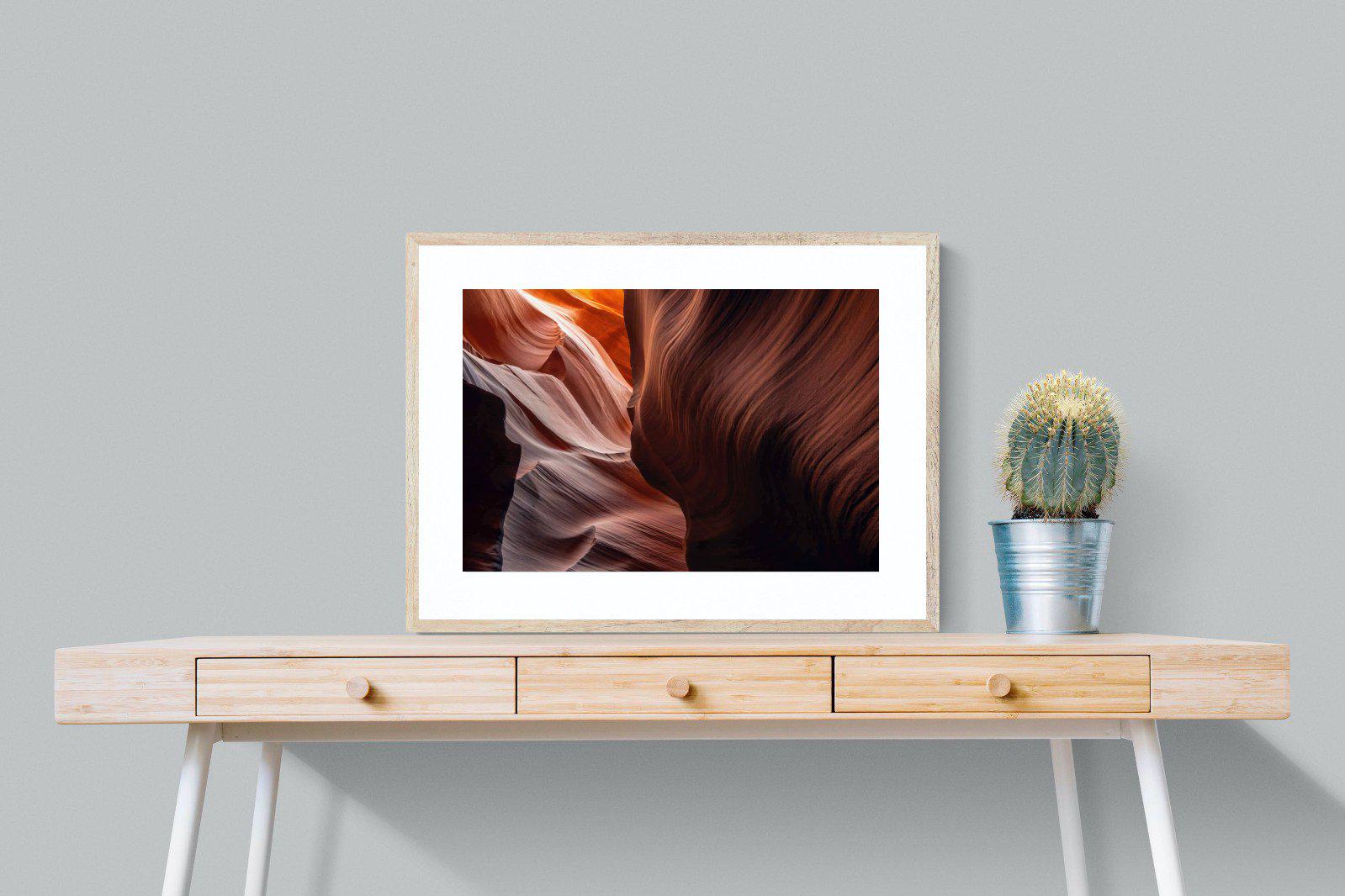 Canyon-Wall_Art-80 x 60cm-Framed Print-Wood-Pixalot