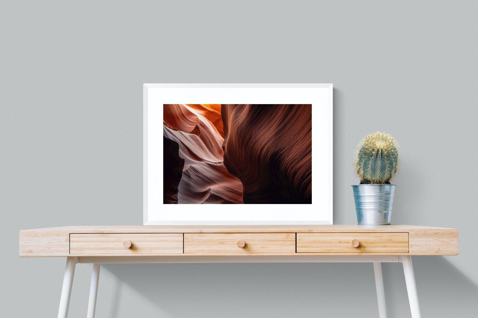 Canyon-Wall_Art-80 x 60cm-Framed Print-White-Pixalot