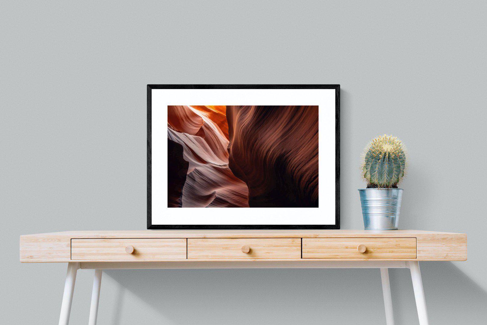 Canyon-Wall_Art-80 x 60cm-Framed Print-Black-Pixalot