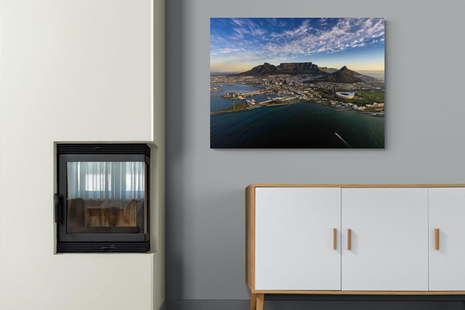 Cape Town-Wall_Art-100 x 75cm-Mounted Canvas-No Frame-Pixalot