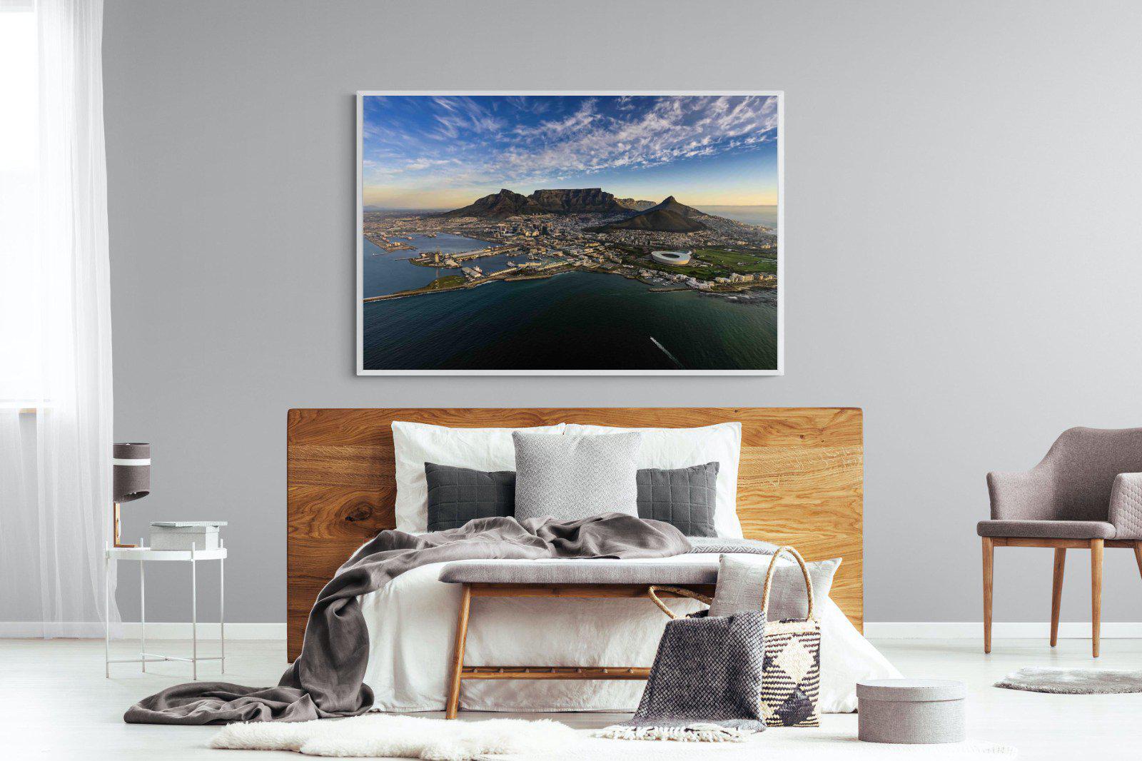 Cape Town-Wall_Art-150 x 100cm-Mounted Canvas-White-Pixalot