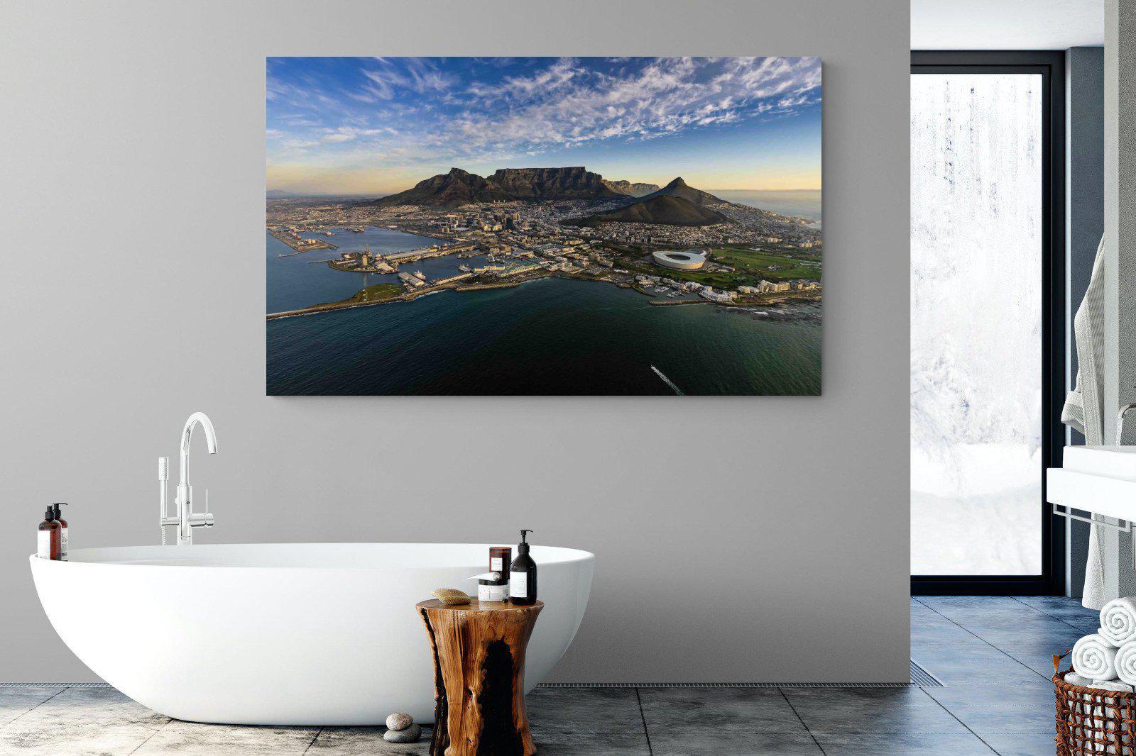 Cape Town-Wall_Art-180 x 110cm-Mounted Canvas-No Frame-Pixalot