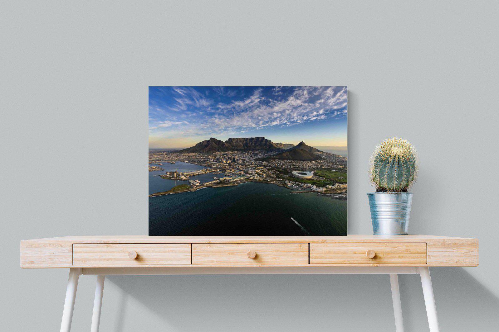 Cape Town-Wall_Art-80 x 60cm-Mounted Canvas-No Frame-Pixalot