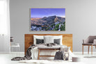 Cape Town at Dusk-Wall_Art-150 x 100cm-Mounted Canvas-Wood-Pixalot