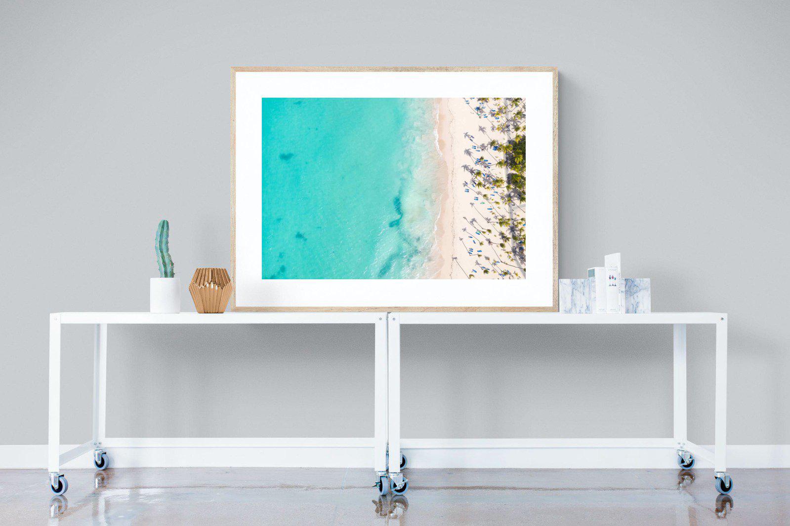 Caribbean-Wall_Art-120 x 90cm-Framed Print-Wood-Pixalot