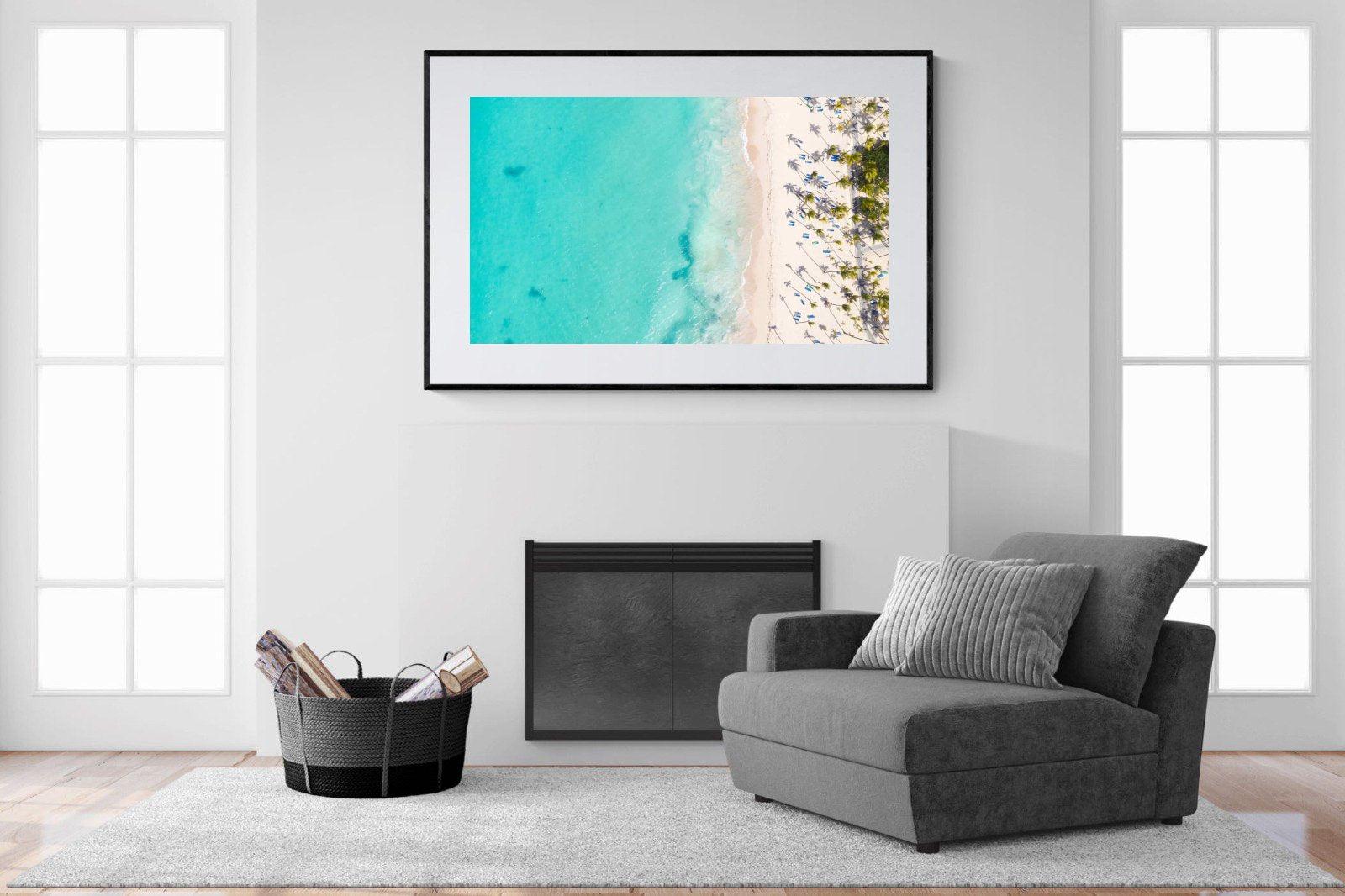 Caribbean-Wall_Art-150 x 100cm-Framed Print-Black-Pixalot