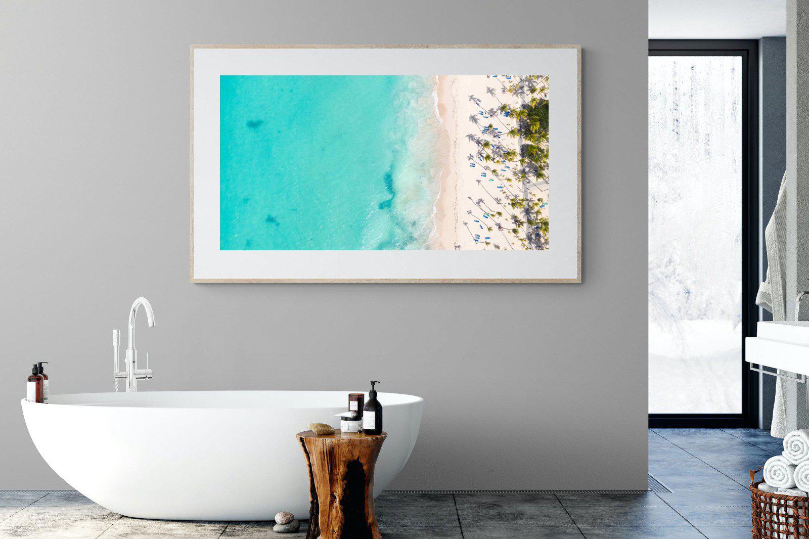 Caribbean-Wall_Art-180 x 110cm-Framed Print-Wood-Pixalot