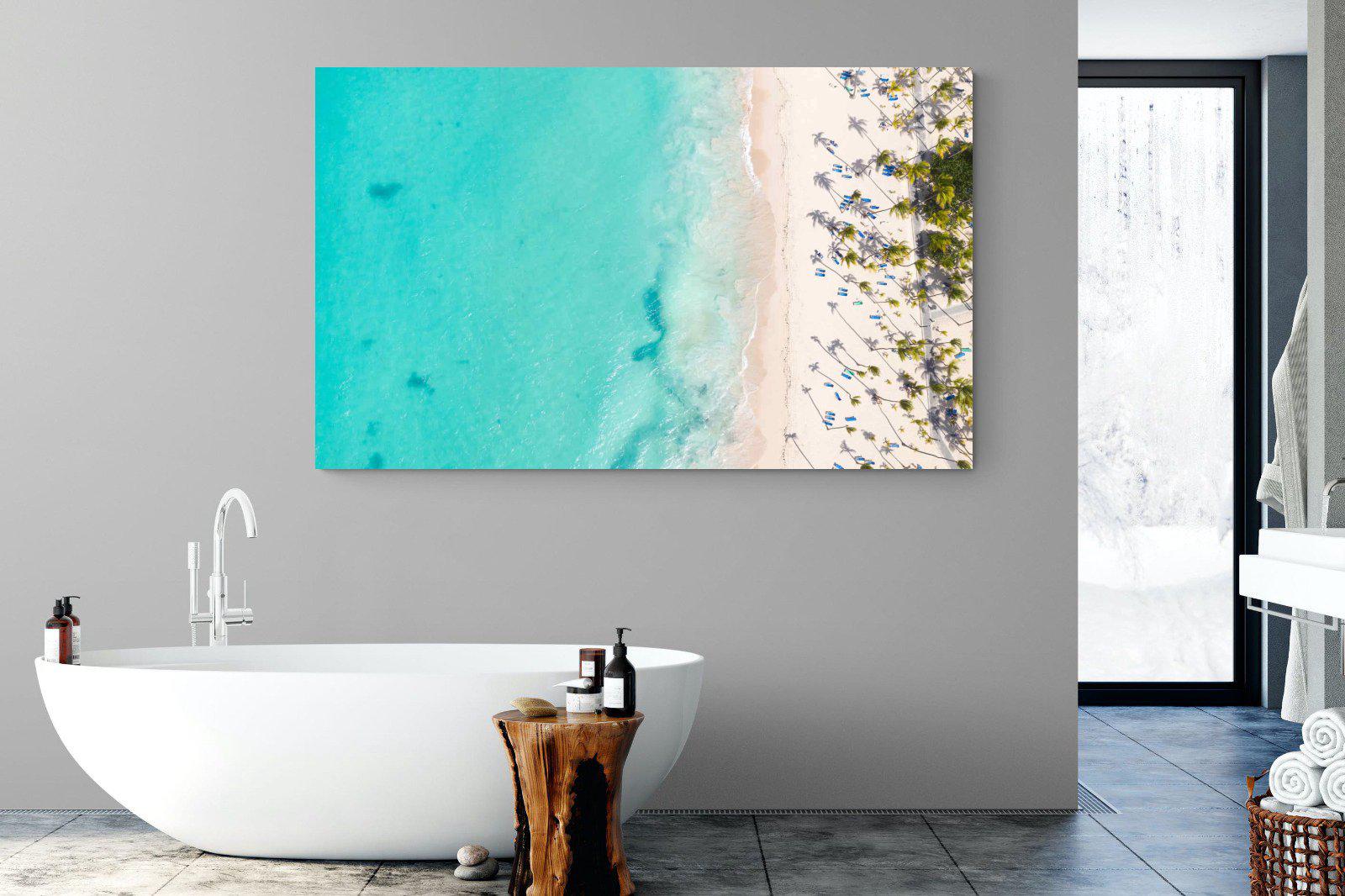 Caribbean-Wall_Art-180 x 110cm-Mounted Canvas-No Frame-Pixalot