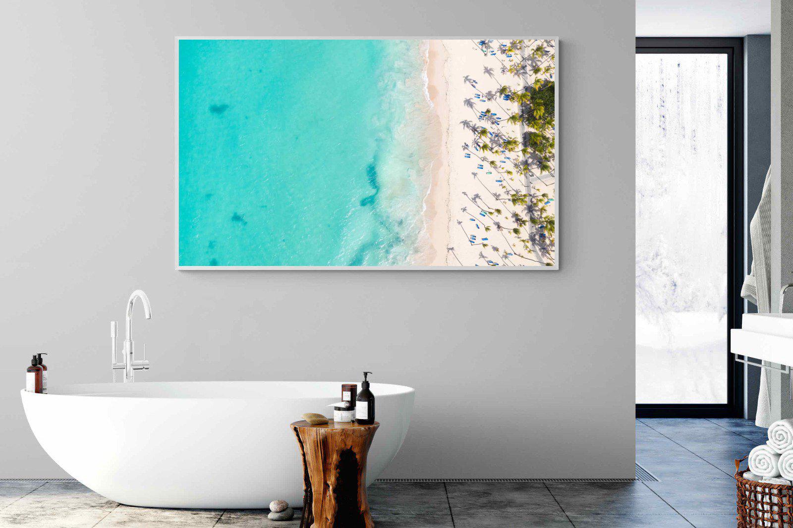 Caribbean-Wall_Art-180 x 110cm-Mounted Canvas-White-Pixalot