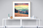 Carpathian Mountains-Wall_Art-120 x 120cm-Framed Print-Wood-Pixalot