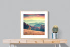 Carpathian Mountains-Wall_Art-80 x 80cm-Framed Print-Wood-Pixalot