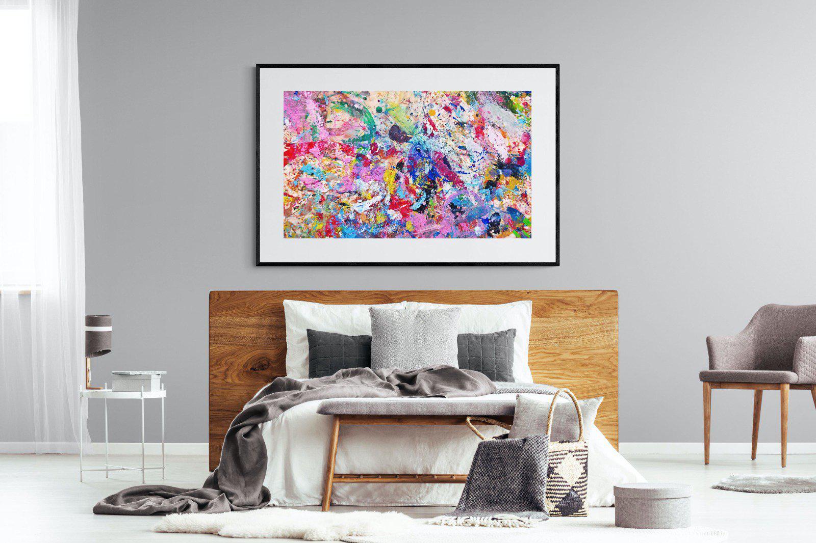 Celebration-Wall_Art-150 x 100cm-Framed Print-Black-Pixalot