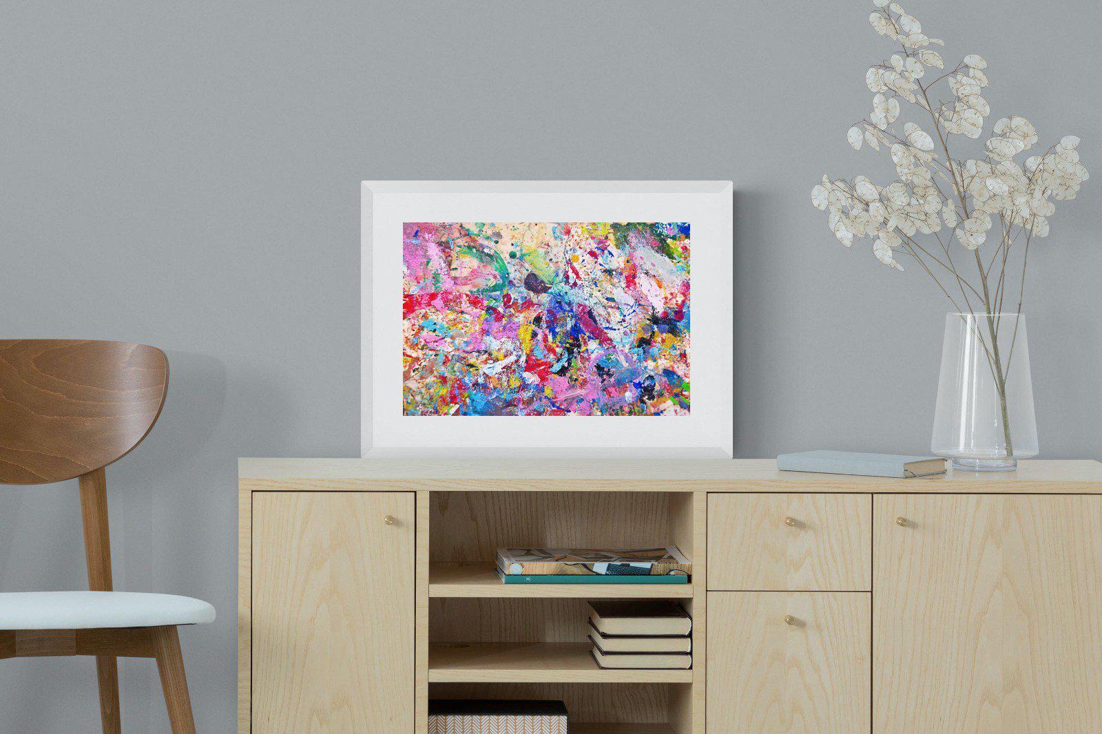 Celebration-Wall_Art-60 x 45cm-Framed Print-White-Pixalot