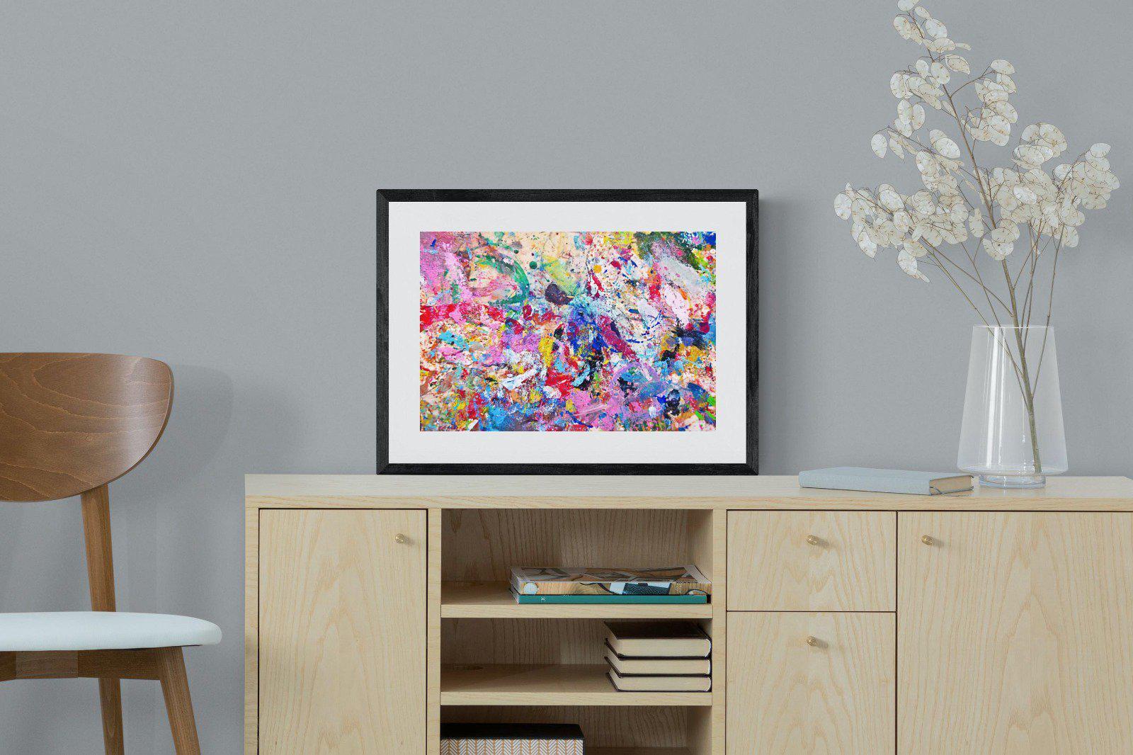 Celebration-Wall_Art-60 x 45cm-Framed Print-Black-Pixalot